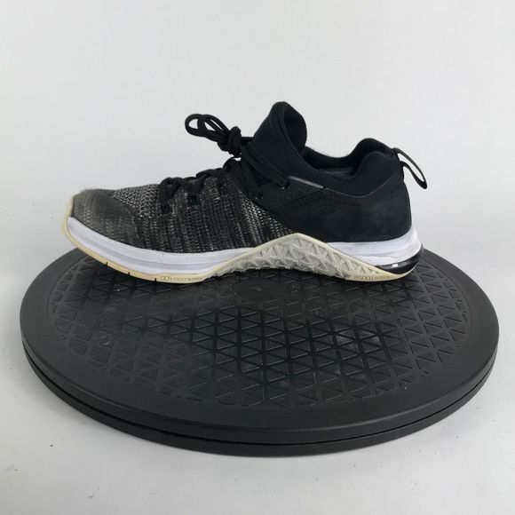 Nike Metcon Flyknit 3 Black/White Training Shoes AR5623-001 Women’s Size 6.5 - Picture 9 of 12